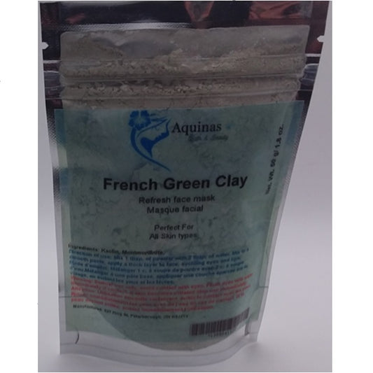 French Green Clay Powdered Face Mask