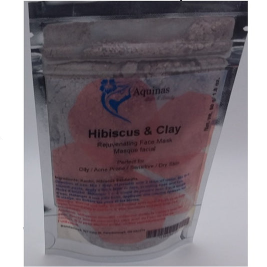 Hibiscus & Clay Rejuvenating Face Mask