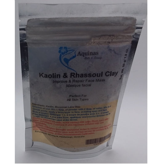 Kaolin & Rhassoul Clay Improve & Repair Face Mask